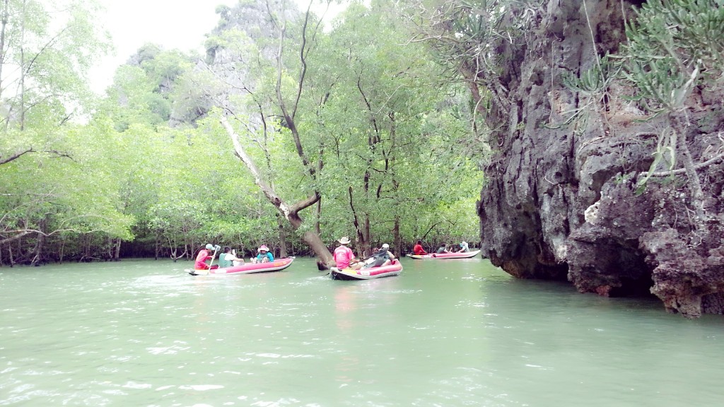 Sea Canoeing at Tam Lot