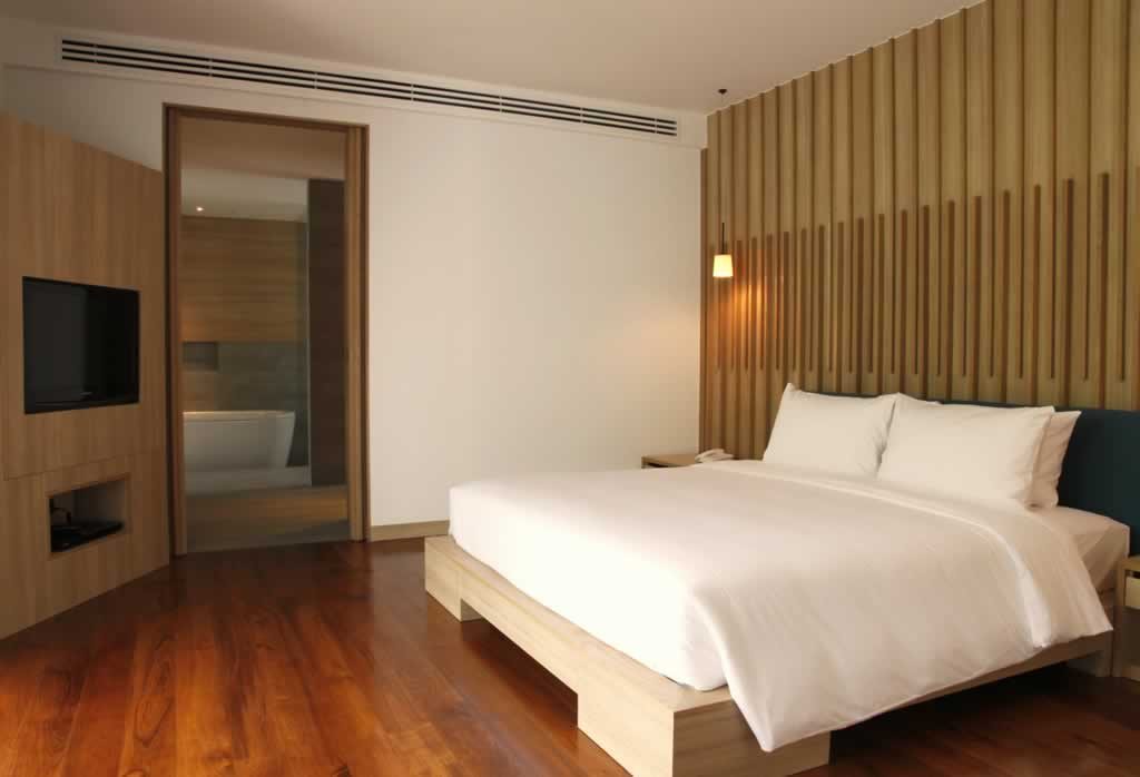 Signature Pool Villa - Double Bedroom at The Nap Patong