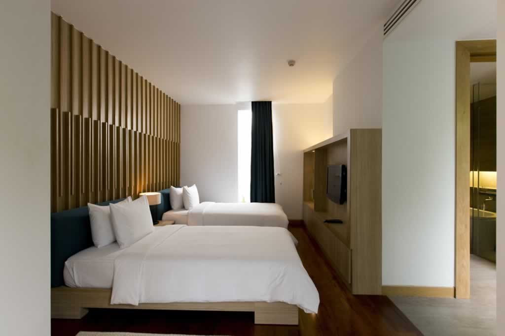 Signature Pool Villa - Twin Bedroom at The Nap Patong