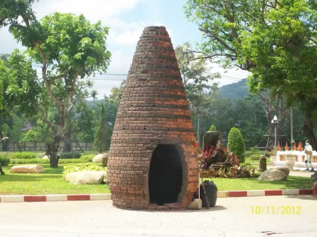 Firecracker house at Wat Chalong Phuket