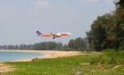 Phuket International Airport Landing