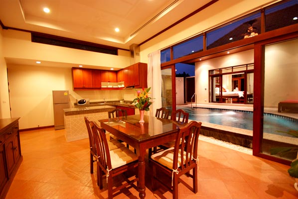 Les Palmares 2-Bedroom Villa - Kitchen