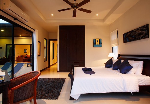Bedroom at The Villas