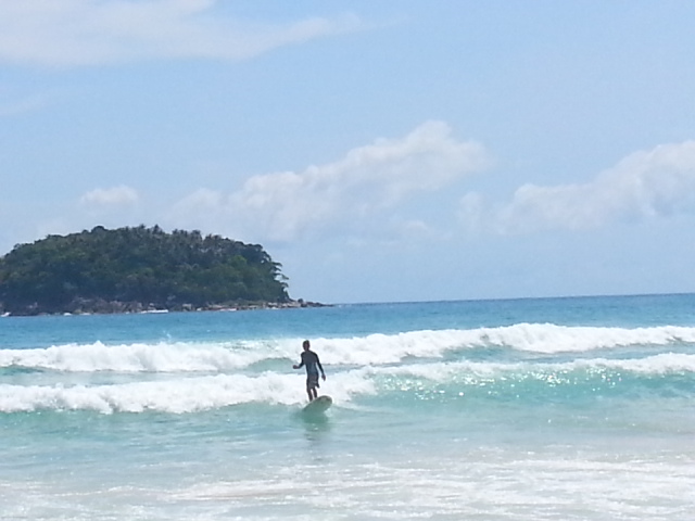 Surfing in Phuket