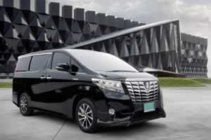 Phuket Limousine - Alphard-black-exterior