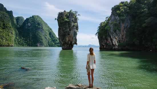 James Bond Island the Highlight of Phang Nga Bay, Thailand