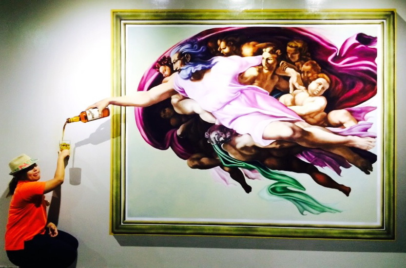 Phuket Trickeye Museum - Michael Angelo