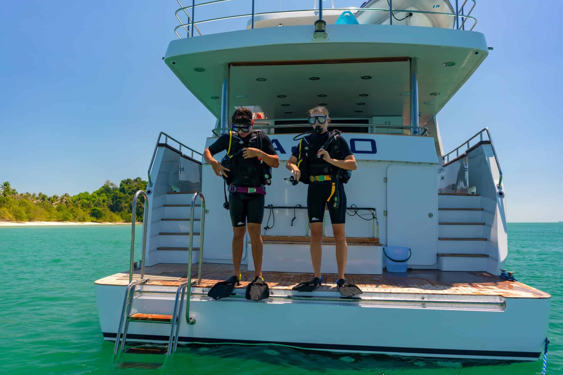 Scuba Diving with Ajao